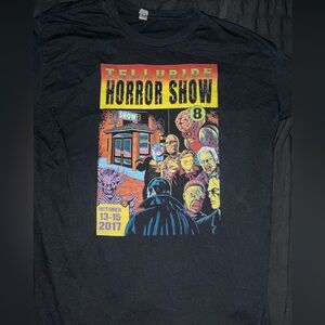 Black Telluride Horror Show Graphic T-Shirt